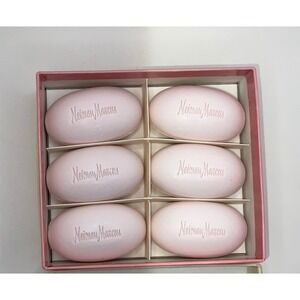 Neiman Marcus Tuberose Luxury Guest Soap Set 6 Bars Total Net Wt 8.4oz 240g Pink